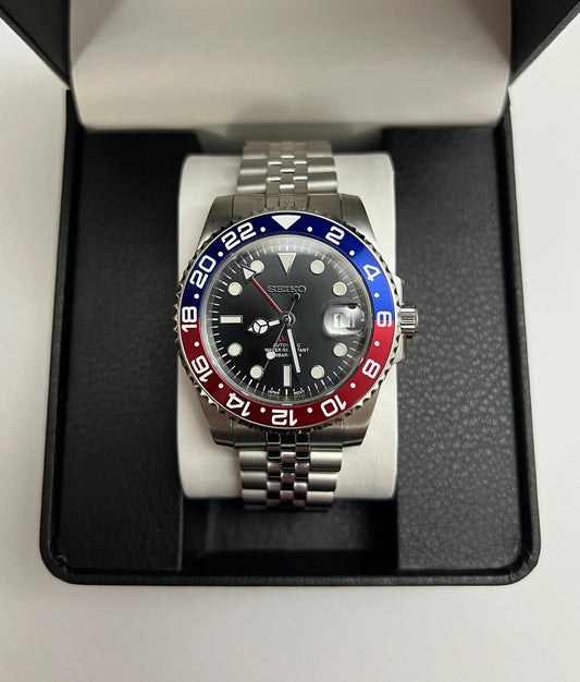 Seiko GMT Pepsi Mod