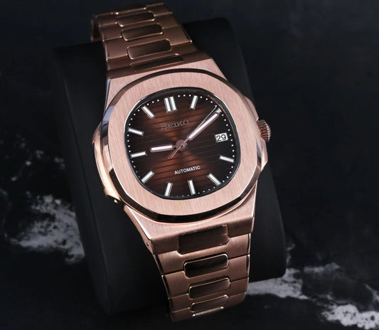 Seiko Nautilus Sunburst Gold Mod