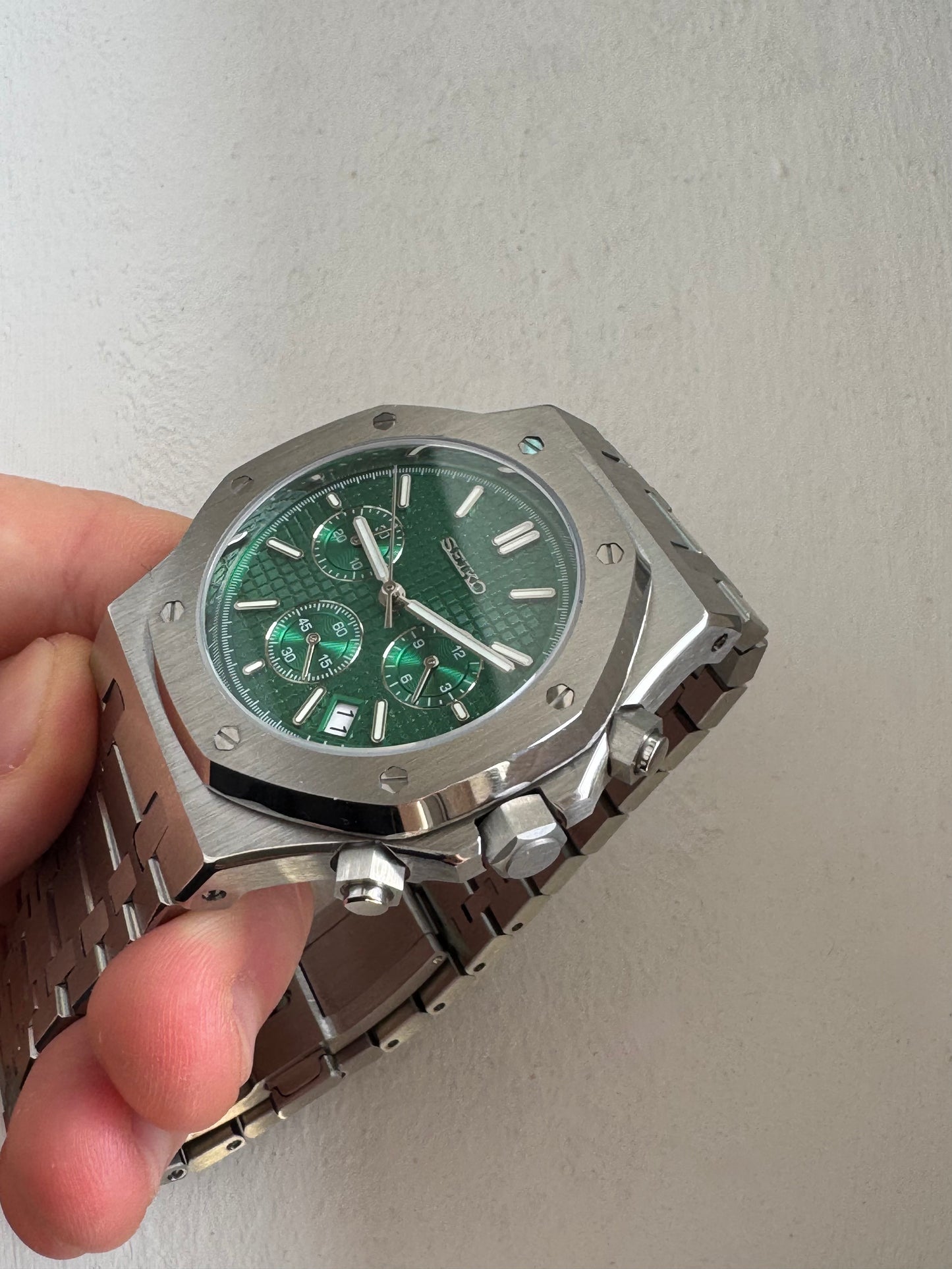 ROYAL OAK GREEN CHRONOGRAPH MOD