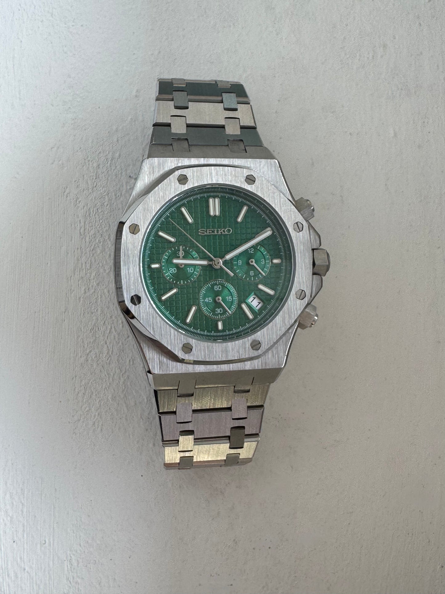 ROYAL OAK GREEN CHRONOGRAPH MOD
