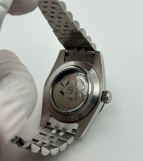 Seiko Roman Green Datejust Mod