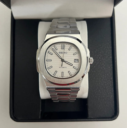 Seiko Nautilus White Mod