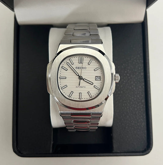 Seiko Nautilus White Mod