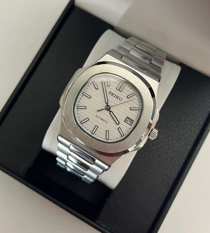 Seiko Nautilus White Mod
