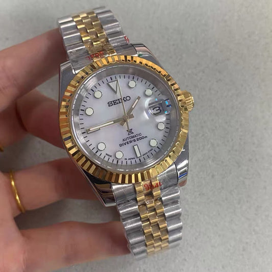 Seiko Two-Tone SilverGold Mod