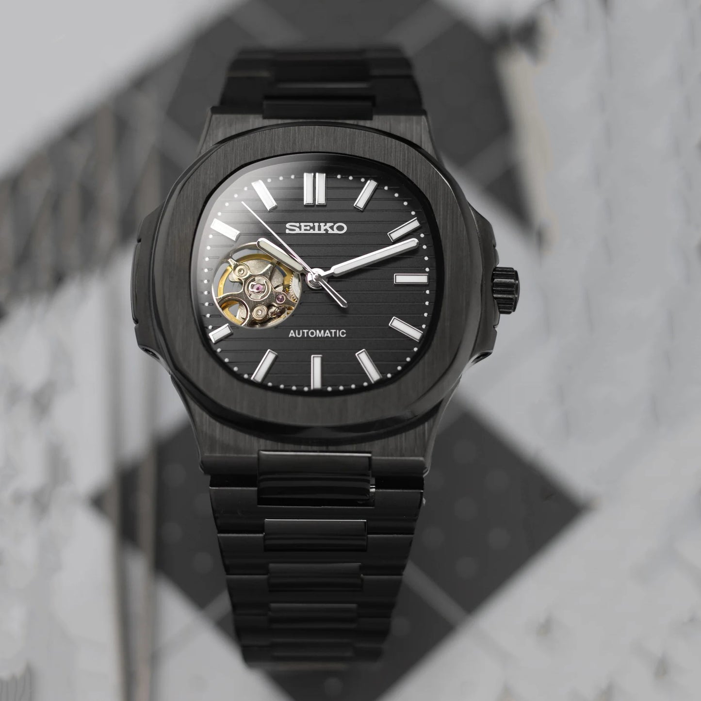 Seiko Nautilus Black Mod