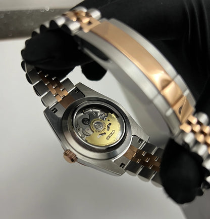 Seiko RoseGold Wimbledon Mod