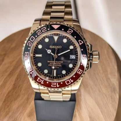 Seiko Two-Tone GMT Rootbeer Mod